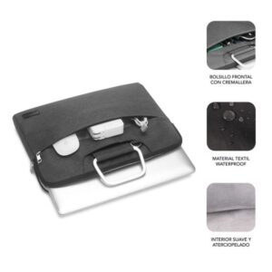 FUNDA PORTATIL SUBBLIM BUSINESS LAPTOP SLEEVE 15,6" GREY FUNDA PORTATIL SUBBLIM BUSINESS LAPTOP SLEEVE 15,6" GREY