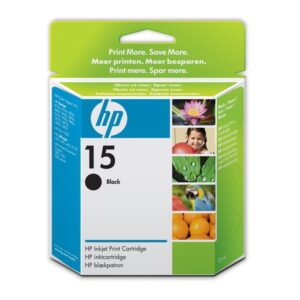 HP Cartucho de tinta original 15 grande negro