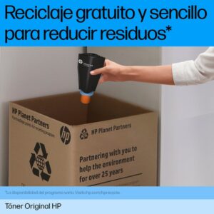 HP Cartucho de tóner original LaserJet 654X de alta capacidad negro