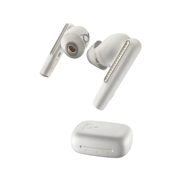 HP Poly Voyager Free 60 UC Auriculares Inalámbrico Dentro de oído Llamadas/Música USB tipo A Bluetooth Blanco