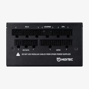 Hiditec GDX1050 v2 unidad de fuente de alimentación 1050 W 20+4 pin ATX ATX Negro Hiditec GDX1050 v2 unidad de fuente de alimentación 1050 W 20+4 pin ATX ATX Negro