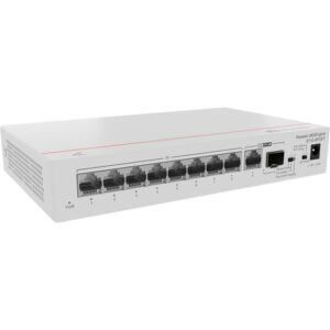 Alternative view of Huawei CloudEngine S110-8P2ST Energía sobre Ethernet (PoE) Gris