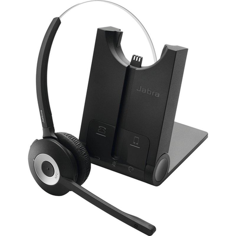 Jabra Pro 925 Auriculares Inalámbrico Banda para cuello, gancho de oreja, Diadema Oficina/Centro de llamadas Bluetooth Negro