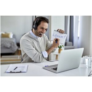 Kensington Auriculares USB-A clásicos con micrófono y control de volumen