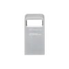 Kingston Technology DataTraveler Micro unidad flash USB 256 GB USB tipo A 3.2 Gen 1 (3.1 Gen 1) Plata