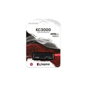 Kingston Technology KC3000 M.2 4,1 TB PCI Express 4.0 3D TLC NVMe Kingston Technology KC3000 M.2 4,1 TB PCI Express 4.0 3D TLC NVMe