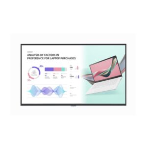 Alternative view of LG 43UH5J-H pantalla de señalización Panel plano interactivo 109,2 cm (43") Wifi 500 cd / m² 4K Ultra HD Negro 24/7