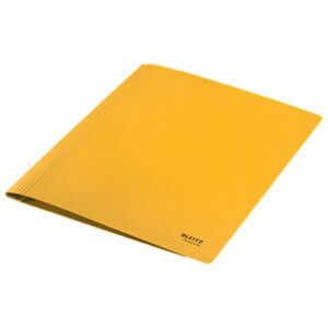 Alternative view of Leitz 39040015 carpeta Cartón Amarillo A4 | PACK 10 UNIDADES