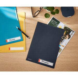 Alternative view of Leitz 47080089 carpeta Polipropileno (PP) Negro A4