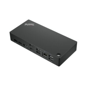 Lenovo 40AY0090EU base para portátil y replicador de puertos Alámbrico USB 3.2 Gen 1 (3.1 Gen 1) Type-C Negro