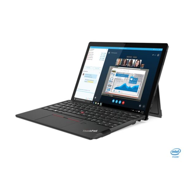 Lenovo ThinkPad X12 Detachable Híbrido (2-en-1) 31,2 cm (12.3") Pantalla táctil Full HD+ Intel® Core™ i7 i7-1160G7 16 GB LPDDR4x-SDRAM 512 GB SSD Wi-Fi 6 (802.11ax) Windows 11 Pro Negro