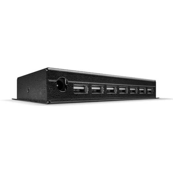 Lindy 42794 hub de interfaz USB 2.0 Type-B 480 Mbit/s Negro