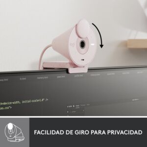 Logitech Brio 300 cámara web 2 MP 1920 x 1080 Pixeles USB-C Rosa