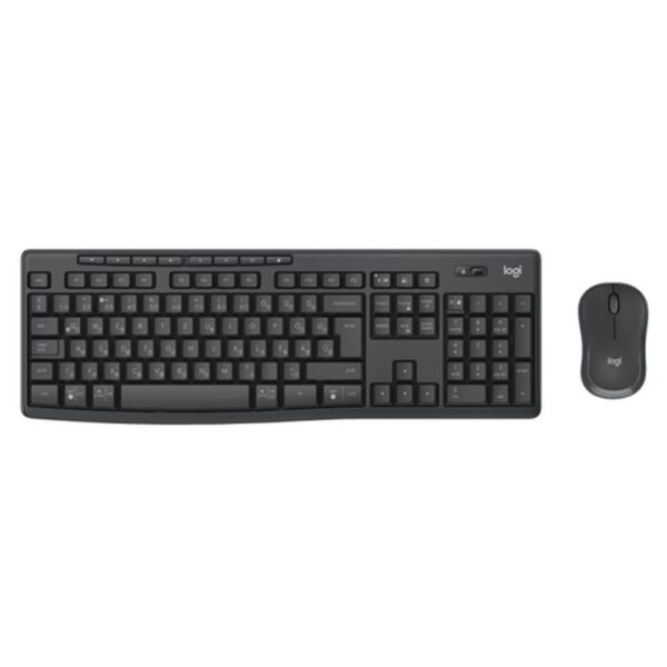 Logitech MK370 Combo for Business teclado Ratón incluido RF Wireless + Bluetooth QWERTY Hebreo Grafito