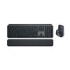 Logitech MX Keys S Combo teclado Ratón incluido RF Wireless + Bluetooth AZERTY Belga Grafito