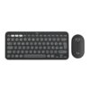 Logitech Pebble 2 Combo teclado Ratón incluido RF Wireless + Bluetooth QWERTY Español Grafito