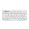 Logitech Pebble Keys 2 K380s teclado RF Wireless + Bluetooth QWERTY Español Blanco Logitech Pebble Keys 2 K380s teclado RF Wireless + Bluetooth QWERTY Español Blanco