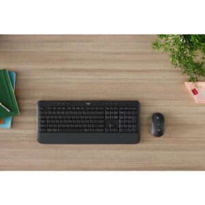 Logitech Signature MK650 Combo For Business teclado Ratón incluido RF Wireless + Bluetooth QWERTY Español Grafito
