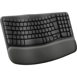 Logitech Wave Keys for Business teclado RF Wireless + Bluetooth QWERTZ Alemán Grafito