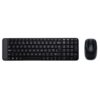 Logitech Wireless Combo MK220 teclado Ratón incluido RF inalámbrico QWERTY Inglés Negro
