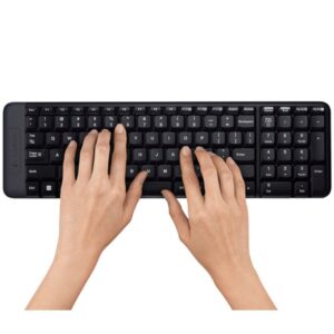 Logitech Wireless Combo MK220 teclado Ratón incluido RF inalámbrico QWERTY Inglés Negro Logitech Wireless Combo MK220 teclado Ratón incluido RF inalámbrico QWERTY Inglés Negro