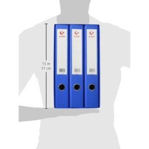 Alternative view of MÓDULO 3 CARPETAS 2 ANILLAS 40 MM AZUL FOLIO 290X350X180 GRAFOPLAS 7284330