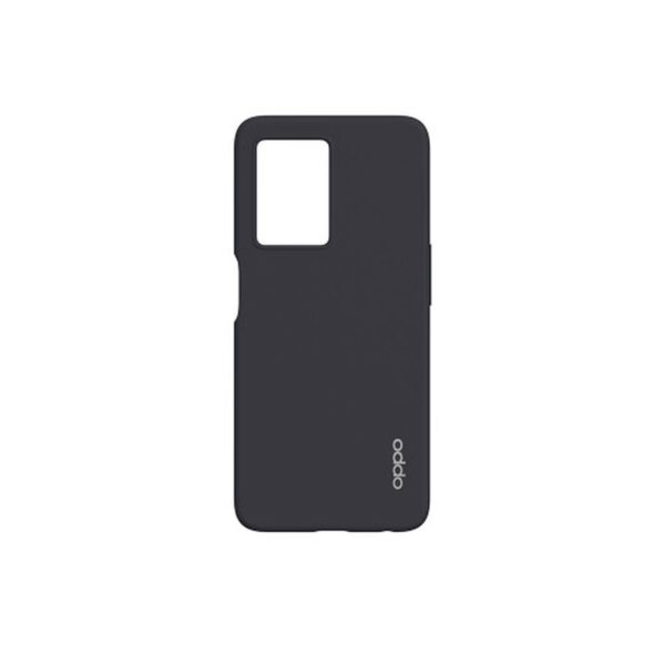 OPPO PROTECTIVE CASE BLACK SILICONE A77 5G