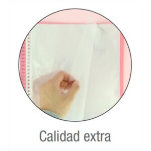 Oxford Live & Go Plástico Colores surtidos, Translúcido, Transparente A4 | PACK 10 UNIDADES