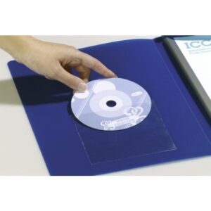PACK 10 FUNDAS PARA CD/DVD ADHESIVAS DURABLE 8080 PACK 10 FUNDAS PARA CD/DVD ADHESIVAS DURABLE 8080