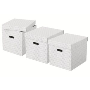 Esselte 628288 caja de almacenaje Rectangular Cartón Blanco Esselte 628288 caja de almacenaje Rectangular Cartón Blanco