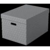 Esselte 628287 caja de almacenaje Rectangular Cartón Gris Esselte 628287 caja de almacenaje Rectangular Cartón Gris