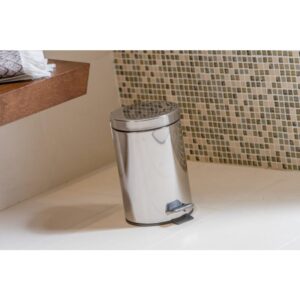 PAPELERA ACERO CON PEDAL 12L PULL IMPORT DP412 PAPELERA ACERO CON PEDAL 12L PULL IMPORT DP412