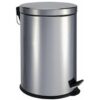 PAPELERA ACERO CON PEDAL 5L PULL IMPORT DP504 PAPELERA ACERO CON PEDAL 5L PULL IMPORT DP504