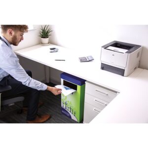 Alternative view of PAPELERA RECICLAJE GRAN CAPACIDAD BANKERS BOX 8049202 | PACK 2 UNIDADES