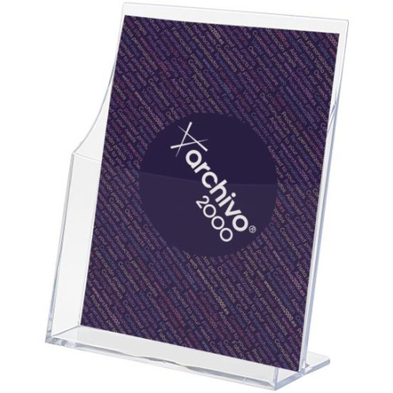 PORTAFOLLETOS SOBREMESA PREMIUM 1/3 A4 VERTICAL 85x115x145MM ARCHIVO 2000 6141CSTP PORTAFOLLETOS SOBREMESA PREMIUM 1/3 A4 VERTICAL 85x115x145MM ARCHIVO 2000 6141CSTP