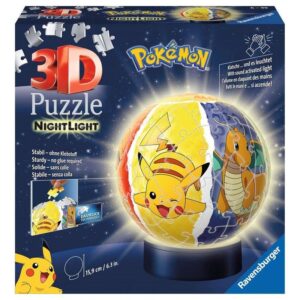 Puzzle 3d Ravensburger Nightlamp Pokemon