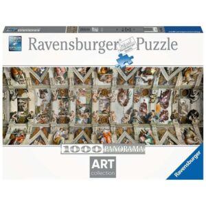 Puzzle Panorama Ravensburger Michelangelo: Bóveda La