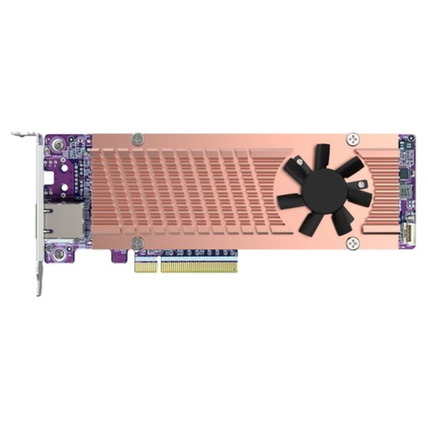 QNAP Card QM2 tarjeta y adaptador de interfaz Interno PCIe, RJ-45