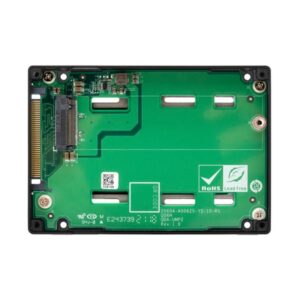 QNAP QDA-UMP4 caja para disco duro externo Caja externa para unidad de estado sólido (SSD) Negro 2.5"