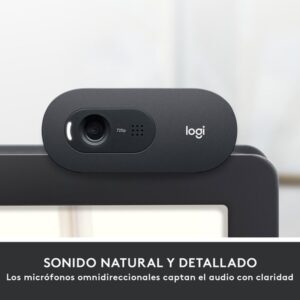 Reacondicionado | Logitech C505 HD cámara web 1280 x 720 Pixeles USB Negro