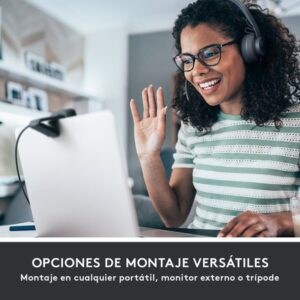 Reacondicionado | Logitech C505 HD cámara web 1280 x 720 Pixeles USB Negro