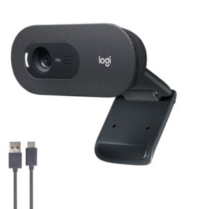 Reacondicionado | Logitech C505 HD cámara web 1280 x 720 Pixeles USB Negro