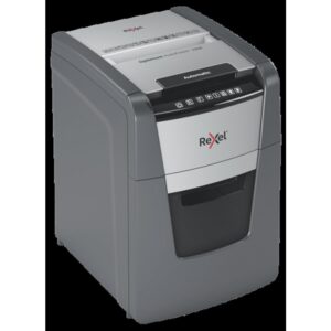 Rexel Optimum AutoFeed+ 100X triturador de papel Corte cruzado 55 dB 22 cm Negro, Gris Rexel Optimum AutoFeed+ 100X triturador de papel Corte cruzado 55 dB 22 cm Negro, Gris