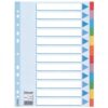 Esselte Multi-coloured Cardboard Dividers divisor 10 pieza(s)