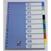 SEPARADOR FORMATO FOLIO PVC MULTITALADRO 10 PESTAÑAS OPACO IBERPLAS 717OM SEPARADOR FORMATO FOLIO PVC MULTITALADRO 10 PESTAÑAS OPACO IBERPLAS 717OM