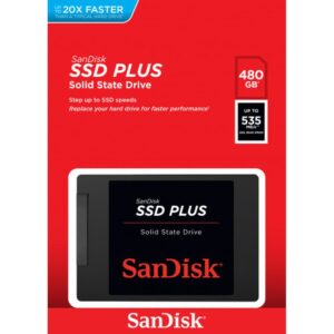SSD Plus 480GB SATA III 2.5" 535MB/s