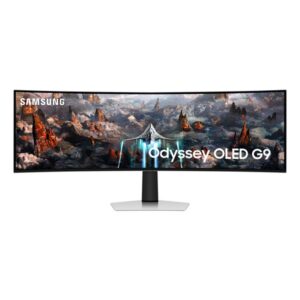 Samsung Odyssey LS49CG934SUXEN pantalla para PC 124,5 cm (49") 5120 x 1440 Pixeles DQHD OLED Plata