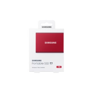 Samsung Portable SSD T7 1 TB Rojo