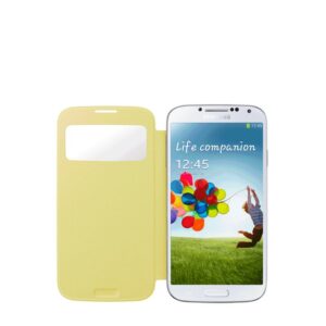 Samsung S View funda para teléfono móvil Libro Amarillo