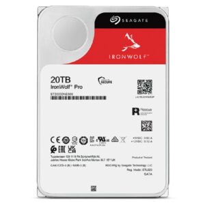 Seagate IronWolf Pro ST20000NT001 disco duro interno 3.5" 20000 GB